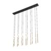 PIANO BLACK GOLD LAMPA WISZACA 10