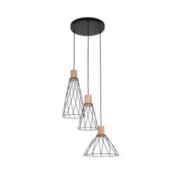 MODESTO WOOD SOSNA LAMPA WISZACA 3