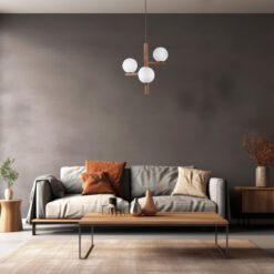 ESTERA WOOD ORZECH LAMPA SUFITOWA 3