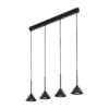CONO BLACK MINI LAMPA WISZACA 6 CONO BLACK MINI LAMPA WISZACA 6