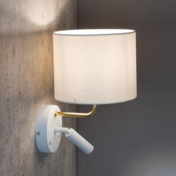 RICHI WHITE/GOLD KINKIET