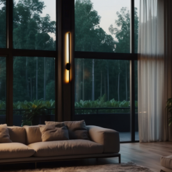 FLASH BLACK  KINKIET LED