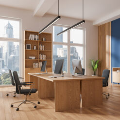 LUXE BLACK LAMPA WISZĄCA LED