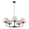 CHICAGO LINEN LAMPA SUFITOWA 6