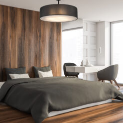 RONDO BLACK LAMPA SUFITOWA 4