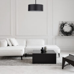 RONDO BLACK LAMPA SUFITOWA 4