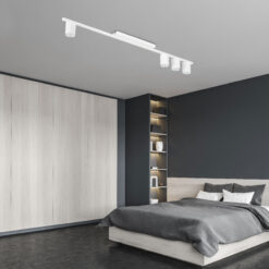 LOGAN WHITE LAMPA SUFITOWA 4