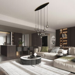 ESTERA BLACK LAMPA WISZĄCA 9