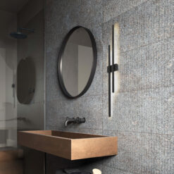 FLASH BLACK KINKIET 2 LED