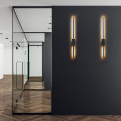 FLASH BLACK  KINKIET 1 LED