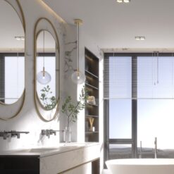 CADIX GOLD LAMPA WISZĄCA 140