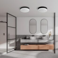 PORI BLACK PLAFON ŁAZIENKOWY  IP 44